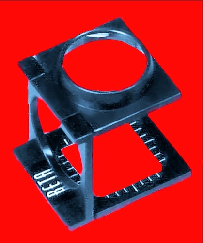 Beta LT-8X Glass and Metal Magnifier Beta LT-8X Glass and Metal Magnifier